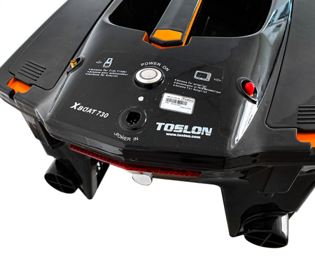 Łódka łódź zanętowa wędkarska XBOAT 730 TOSLON Autopilot XR310