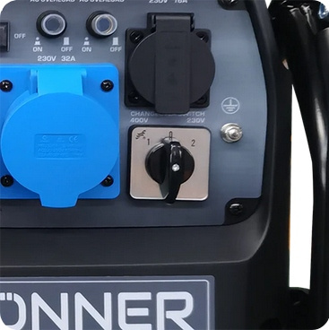 Agregat generator prądu inwertorowy KS8100iE 1/3 8,5kW 3 fazy z rozruchem elektrycznymKönner & Söhnen KS