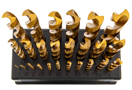 Zestaw wierteł tytanowych do metalu HSS 1-13 mm 25 el FALON-TECH