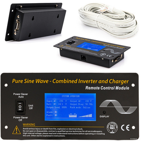 Panel do przetwornicy volt power sinus pilot zdalne sterowanie lcd przewód VOLT POLSKA