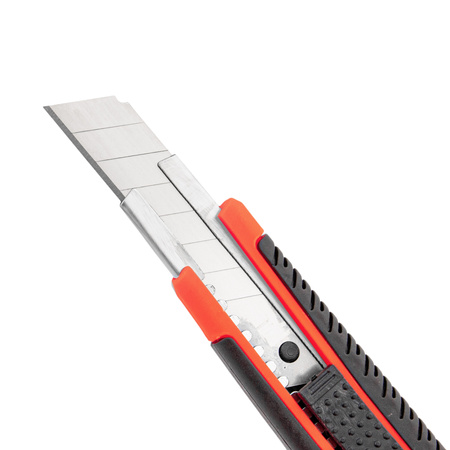 Nóż nożyk uniwersalny ostrze łamane 18 mm (do tapet, wykładzin) FALON-TECH