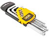 Zestaw klucze imbusowe wkrętaki imbusy crv z kulką 10el 1,27-10mm JCB