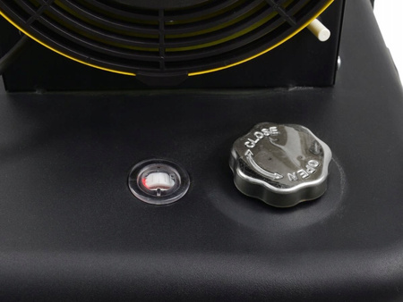 Nagrzewnica olejowa dmuchawa 25kW z termostatem HEIDMANN