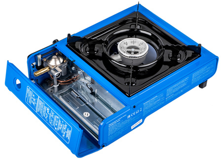 Kuchenka Gazowa Turystyczna Przenośna FORSAGE + Kartusze 4 x 400 ml