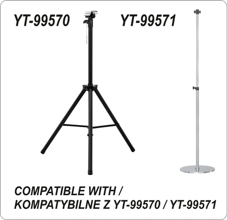 Kwarcowy promiennik podczerwieni 2000w z pilotem YT-99532 YATO