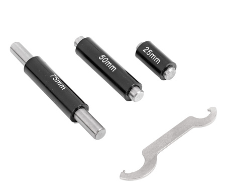 Zestaw mikrometry 0-100 mm zestaw 4 szt mikrometr + box FALON-TECH