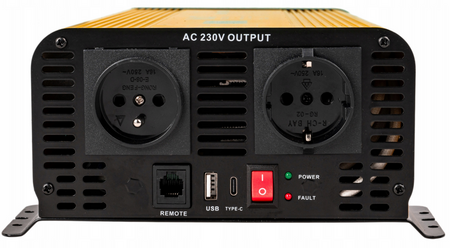 Przetwornica napięcia prądu SINUS 4000 PLUS (12V/230V 2000/4000W) VOLT POLSKA