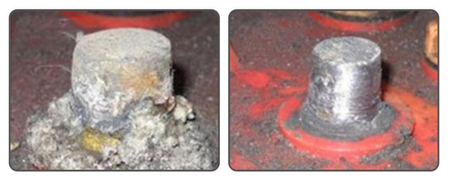 Szczotka druciana do czyszczenia z rdzy klem klema i zacisków akumulatora MAR-POL