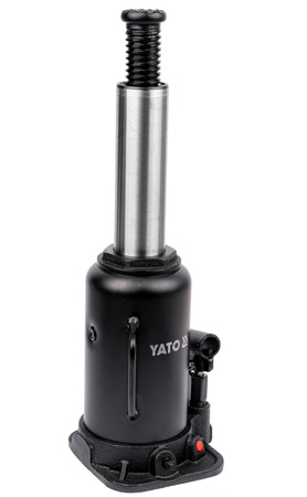 Podnośnik hydrauliczny słupkowy butelkowy samochodowy lewarek 20T YT-17007 YATO