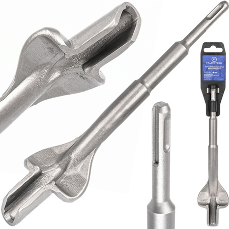 Dłuto do bruzd SDS Plus kanałowe skrzydełkowe do betonu rowkowania 22 x 250 mm FALON-TECH