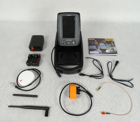 Echosonda wędkarska GPS do łódki zanętowej TF640 TOSLON