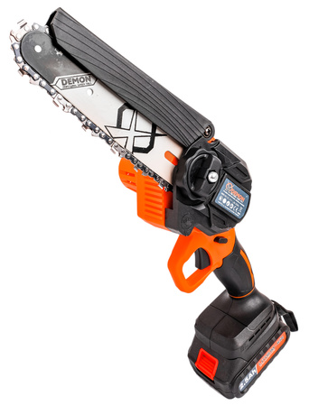 Pilarka akumulatorowa piła łańcuchowa bezszczotkowa 2x bateria 21V DEMON