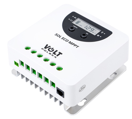 Regulator ładowania kontroler solarny 12v 24v 20A mppt eco bluetooth VOLT POLSKA