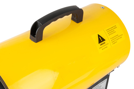 Nagrzewnica dmuchawa gazowa piecyk 20kW wąż + reduktor SILVER