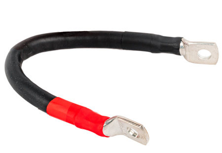 Kabel przewód do łączenia akumulatorów agm żelowe 35mm2 27cm VOLT POLSKA