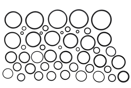 Oringi gumki uszczelki gumowe olejoodporne 771 sztuk FORSAGE