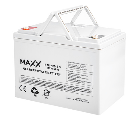 Akumulator solarny do fotowoltaiki ups 12V 85Ah DEEP CYCLE GEL 4SUN