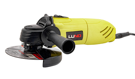 Szlifierka kątowa 125mm 500W LUND 79125 +5 tarcz TOYA