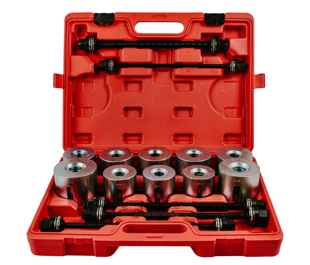 Zestaw ściągaczy do tulei i wahaczy 27 elementów MAR-POL