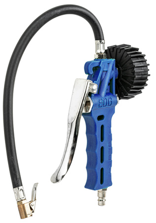 Pistolet do pompowania kół z manometrem wąż 126 bar TRADE HOUSE