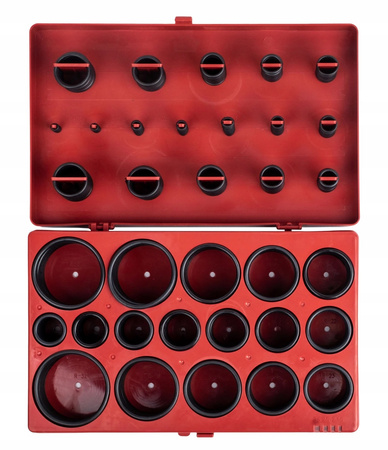 Oringi gumki uszczelki gumowe olejoodporne 419 sztuk FALON-TECH