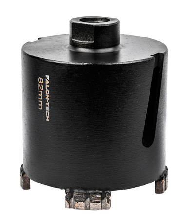 Otwornica diamentowa 82mm 4-segmentowa + adapter SDS-PLUS FALON-TECH