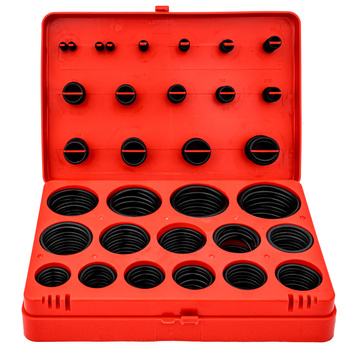 Oringi gumki uszczelki gumowe olejoodporne 386 sztuk ROCKFORCE