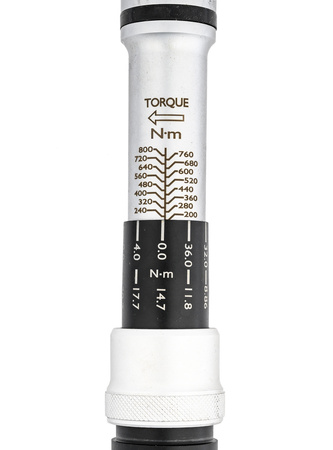 Klucz dynamometryczny z blokadą etui certyfikat kalibracji 200-800Nm 3/4" JCB