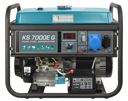 Agregat generator prądu benzyna gaz KS 7000E G Könner & Söhnen KS