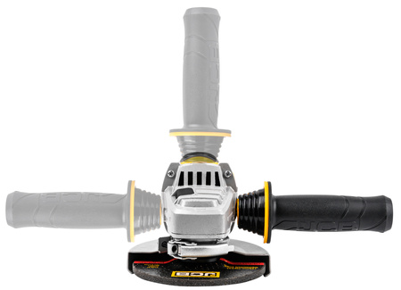 Szlifierka kątowa sieciowa kątówka M14 + tarcza do metalu 125mm 900w JCB