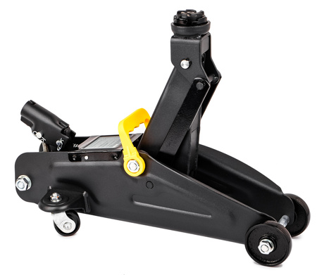 Podnośnik hydrauliczny niskoprofilowy 2T + kobyłki ROCKFORCE