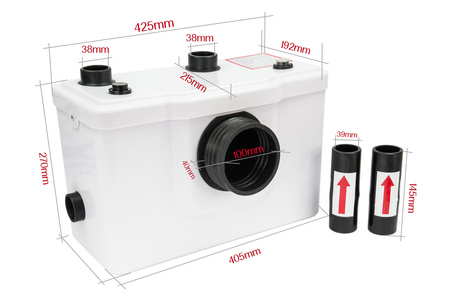 Pompa z rozdrabniaczem do WC pomporozdrabniacz/młynek 600W