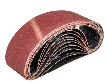 Taśma pas bezkońcowy 75x533mm 10szt P80 FALON-TECH