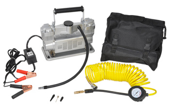 Kompresor sprężarka samochodowy dwutłokowy Titanium B