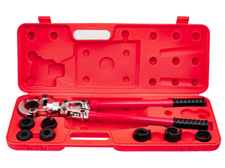 Zaciskarka Prasa Praska Hydrauliczna do rur PEX AL 8 matryc głowic MAR-POL