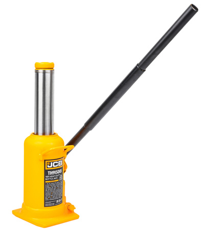 Podnośnik hydrauliczny słupkowy butelkowy maszynowy mocny lewarek 15 T JCB