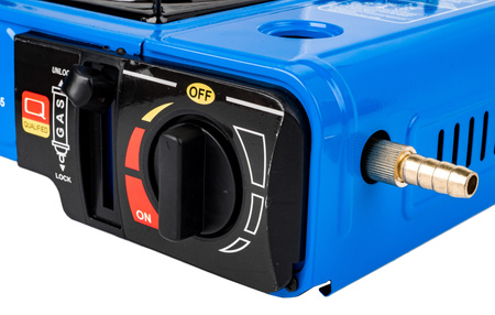 Kuchenka Gazowa Turystyczna Przenośna FORSAGE + Kartusze 4 x 400 ml + palnik YATO