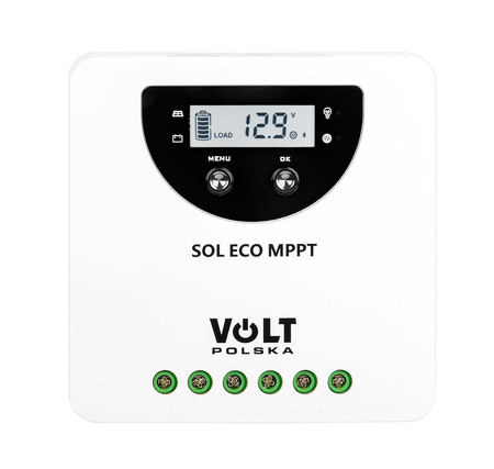 Regulator ładowania kontroler solarny 12v 24v 20A mppt eco bluetooth VOLT POLSKA