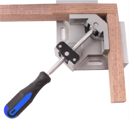 Ścisk kątowy stolarski narożny imadło narożne uchwyt zacisk 150x70 mm FALON-TECH