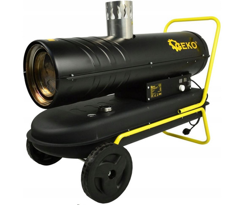 Nagrzewnica olejowa z termostatem LCD 40kW (odprowadzanie spalin) GEKO