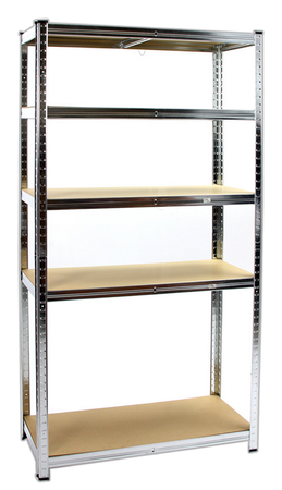 Regał magazynowy garażowy metalowy max 175 kg na półkę 90x40x180 875kg MAR-POL