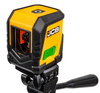 Poziomica laserowa krzyżowa 20m samopoziomująca + statyw JCB