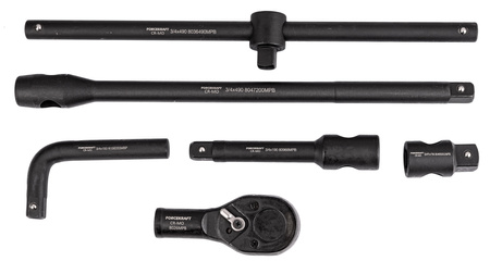 Klucze Nasadowe Udarowe 3/4" + 1" 12-kątne 26 el TRADE HOUSE