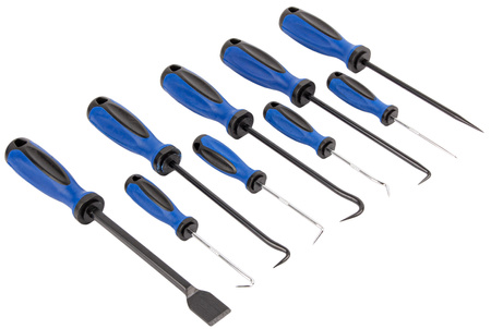 Śrubokręty haczykowe do oringów 9 elem. FALON-TECH