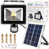 Naświetlacz Lampa LED z czujnikiem ruchu + Panel solarny 20W VOLT POLSKA