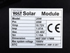 Zestaw solarny fotowoltaiczny 20W 12V BLACK (Panel solarny 20W, Regulator napięcia 10A) VOLT POLSKA