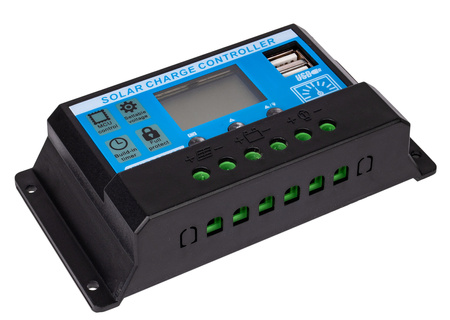 Zestaw solarny / fotowoltaiczny 180W 12V (panel solarny 180W, regulator napięcia 10A) VOLT POLSKA