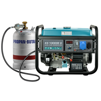 Agregat generator prądu benzyna gaz  KS 10000E G Könner & Söhnen