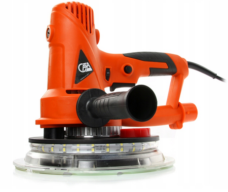 Szlifierka do gipsu tynku szlifowania gładzi 180mm 710w M14 led papier CATA MAR-POL