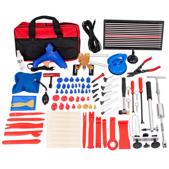 Zestaw naprawczy do usuwania wgnieceń wgniotek karoserii auta PDR 96 szt